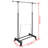 Mraz 59.06'' Metal Rolling Clothing Rack
