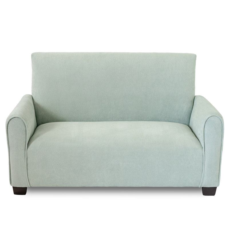 Burchette Kids Club Sofa, Kids Couch, Toddler sofa, Seafoam Green 