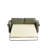 83.8" Convertible 2-in-1 Sleeper Sofa Bed, Chesterfield Folding Sofa Bed with Mattress-797263607