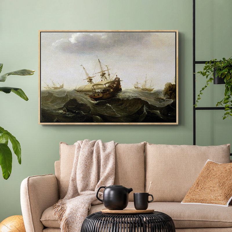 "Vintage Landscape -MII" sur toile