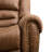 Chemika 40.9'' W Classic Super Soft Padding And Oversize Manual Recliner With Rivets-708292961