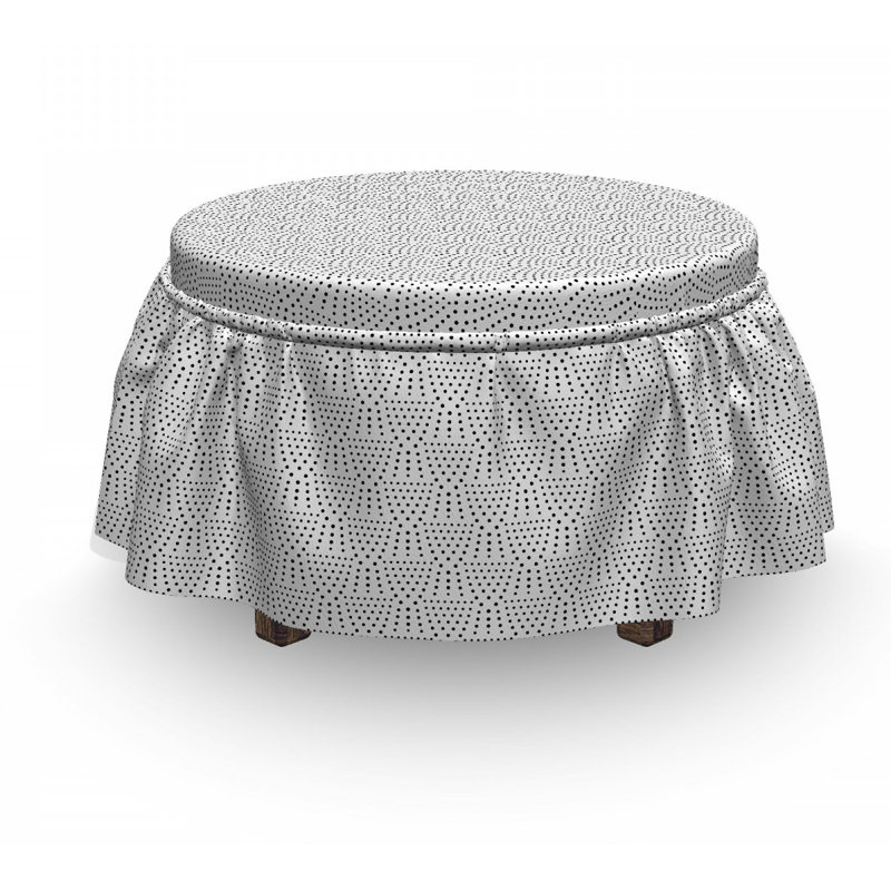Housse pour repose-pieds istic dotwork