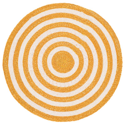Braided Hand Woven No Pattern Indoor Rug