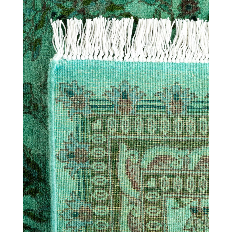 Fine Vibrance One-of-a-Kind 2' 5" X 12' 4" Hand Knotted Area Rug