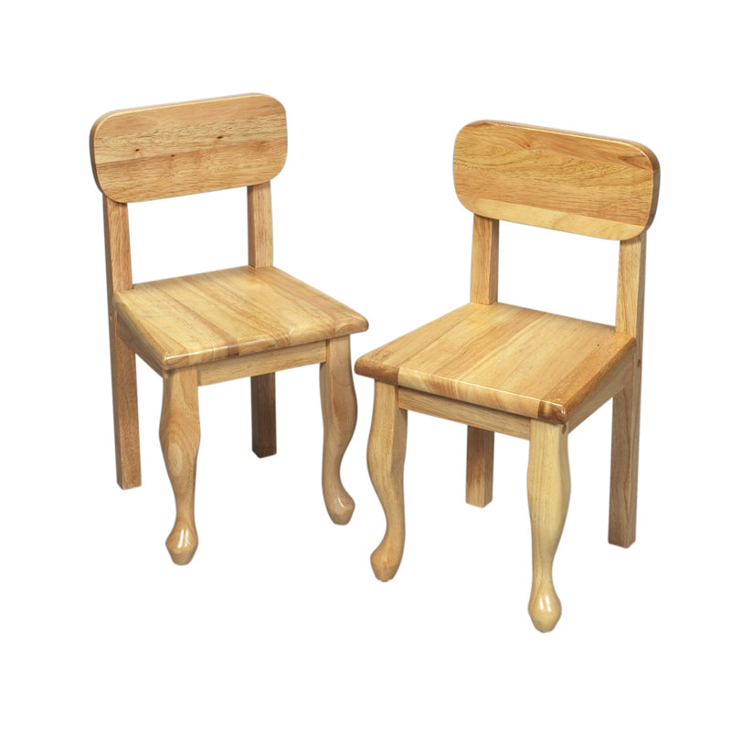 Chaise de bureau pour enfant Tazewell, Naturel