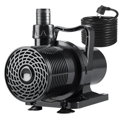 Submersible Water Pump , Quiet Operation (30-40db), 180° Adjustable Outlet, IPX8 Waterproof for Ponds, Fountains, Aquariums, Hydroponics, and Garden Decor