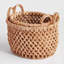 Louella Rattan Basket Set With Handles