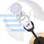 Lampe de table 15,4 "Awet-1212297692