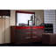 Miroir de commode rectangulaire moderne & Chou