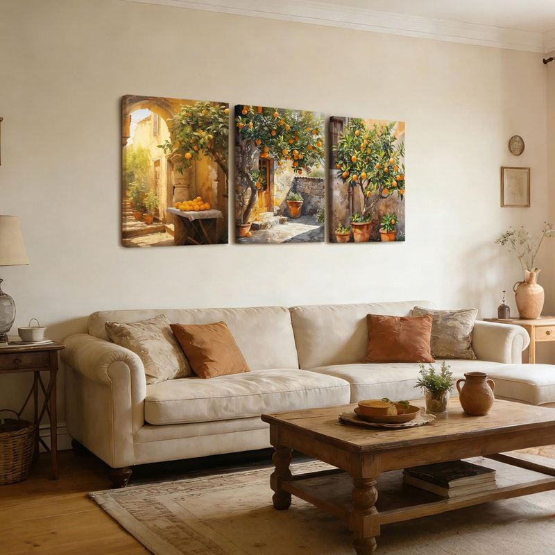 3 Piece Wrapped Canvas Print