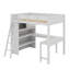 Lit mezzanine double avec bureau et tablette-1282228477