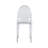 Techni Home Stackable Acrylic Ghost Event Chairs – Set of 4