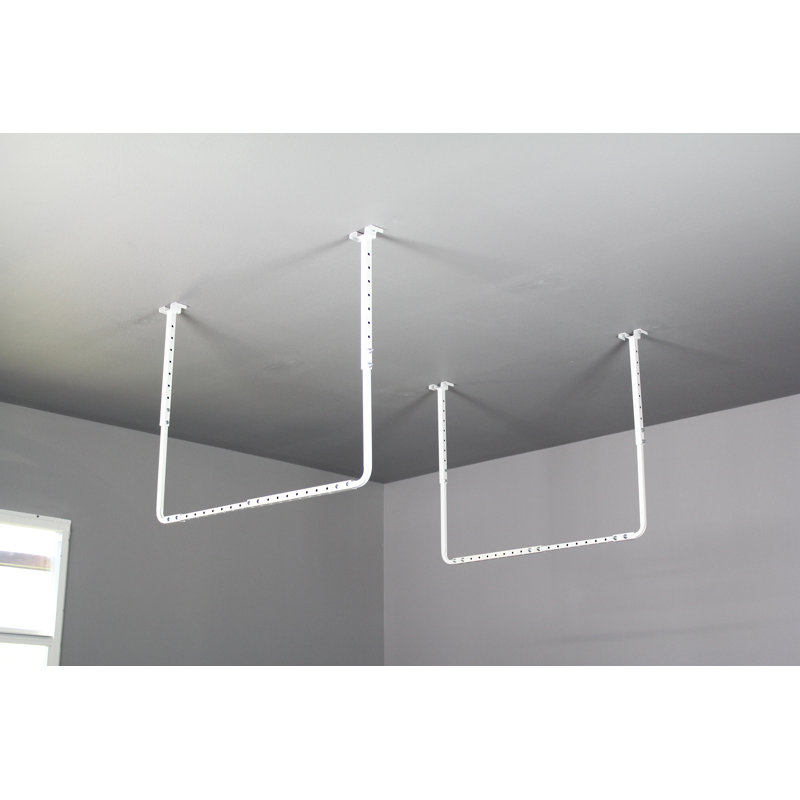  Ensemble de rangement pour kayak de plafond et échelle de 34 po x 26 po HyLoft