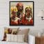 «African Samburi Vibrance I» - art mural tribal africain-1303645117-1337775984