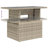  Garden Sofa Set Light Grey, Anthracite