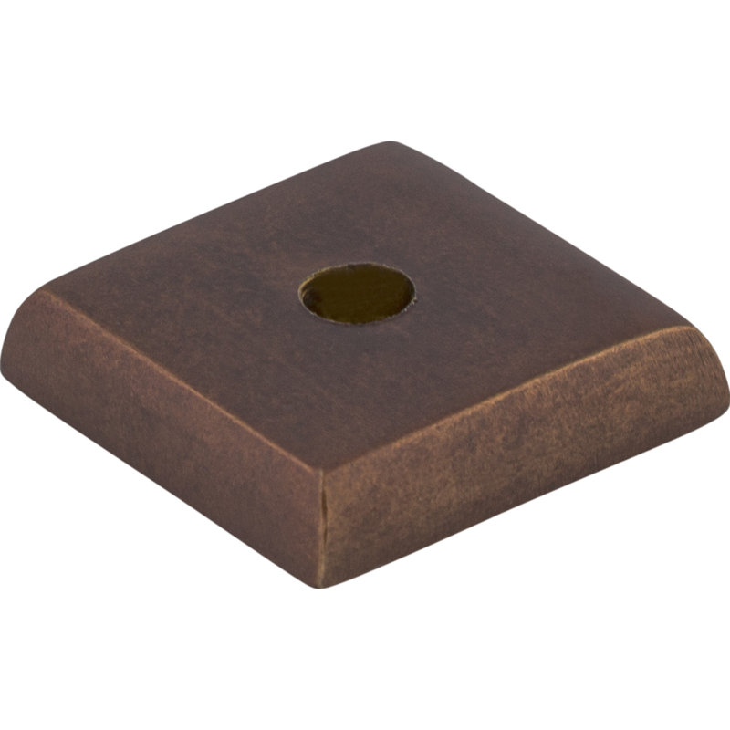 Aspen Square  Backplate, 1.25" H x 1.25" W x 0.19" D, Mahogany Bronze