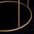 Bowe Brass Accent Stool