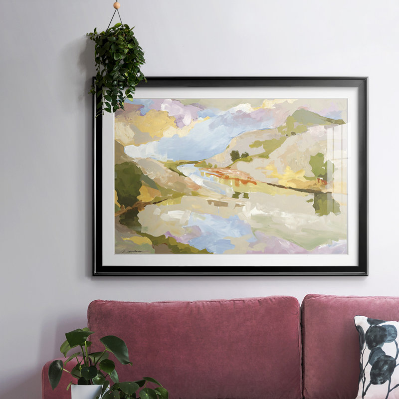 Uplands II, reproduction d'art encadrée, Noir, H 19 po x l 27 po x P 1,5 po