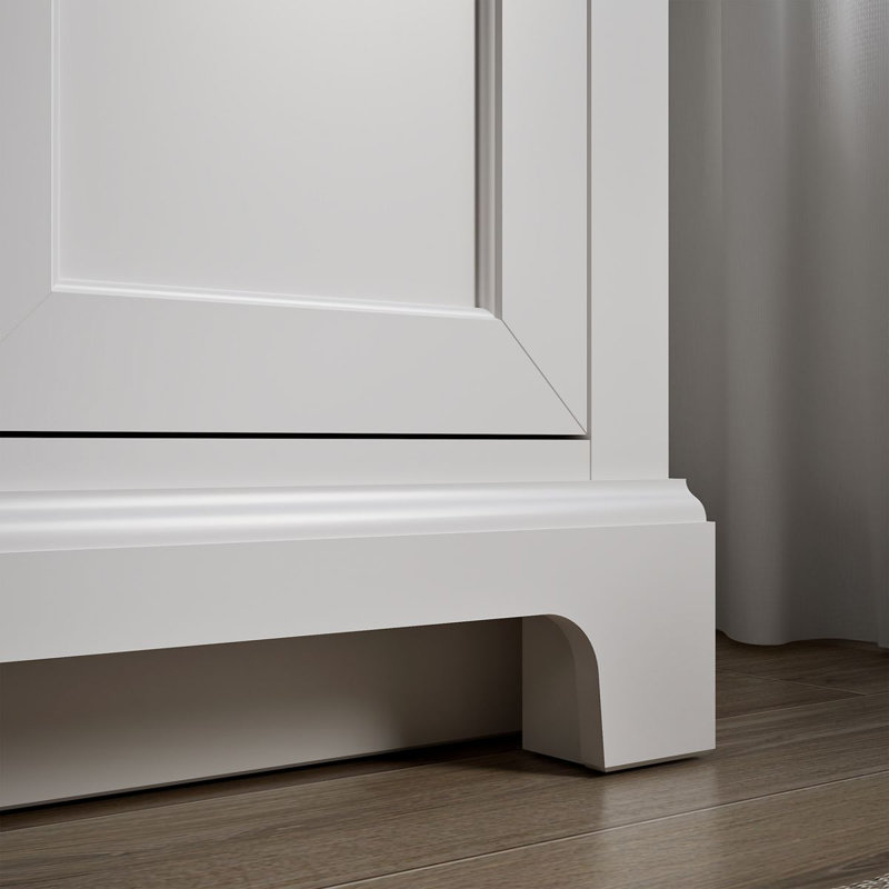 Charlemont 30 In. Bathroom Vanity Cabinet With Sink And Quartz Top, White, Brushed Nickel, 30"