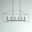 Luminaire suspendu linéaire à 6 lumières pour îlot de cuisine Abrianna-1223900899
