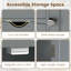 Armoire de salle de bain autoportante l 22 po x H 32 po x P 12 po Mylinda-890915601