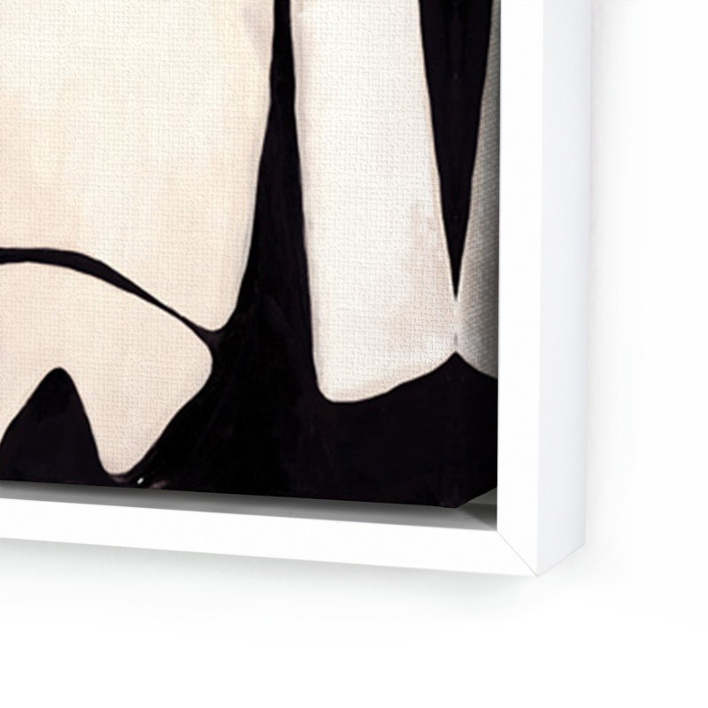 Possibility Painting by Jess Engle, White Maple Framed, 16.5" H x 32" W