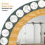 Bypass Barn Doors - Modern K- Shape Design Bypass Barn Door - Sliding Closet Door With Hardware Kit-108046513