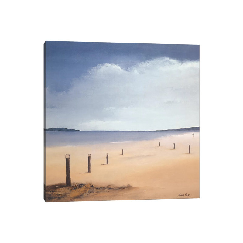 Along The Beach II by Hans Paus - Wrapped Canvas Gallery-Wrapped Canvas Giclée, 93.98 cm H x 93.98 cm W x 3.175 cm D