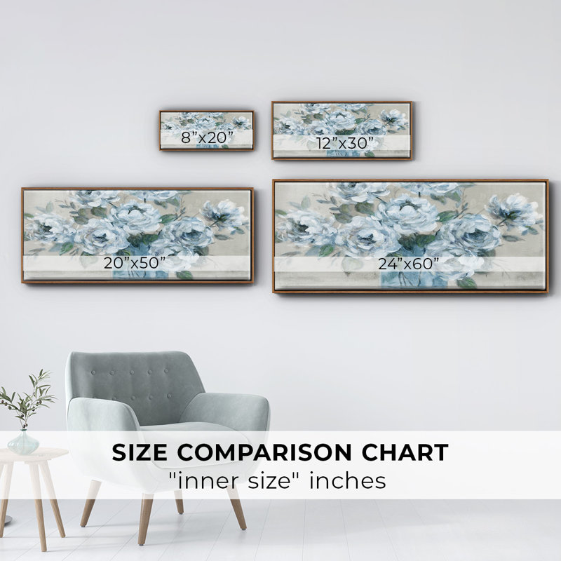 Tender Roses- Framed Canvas