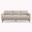 Tissu Gian | Tissu uni en velours brillant | Couleur argent-92658921
