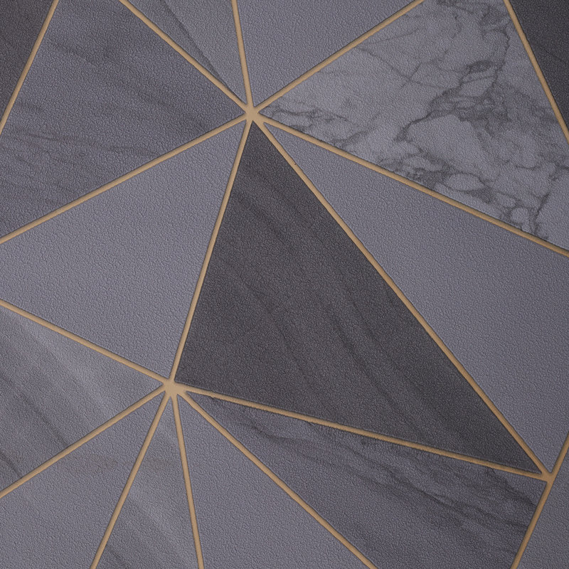 Bohemond 9.5m x 53cm Wallpaper Roll, Dark Grey