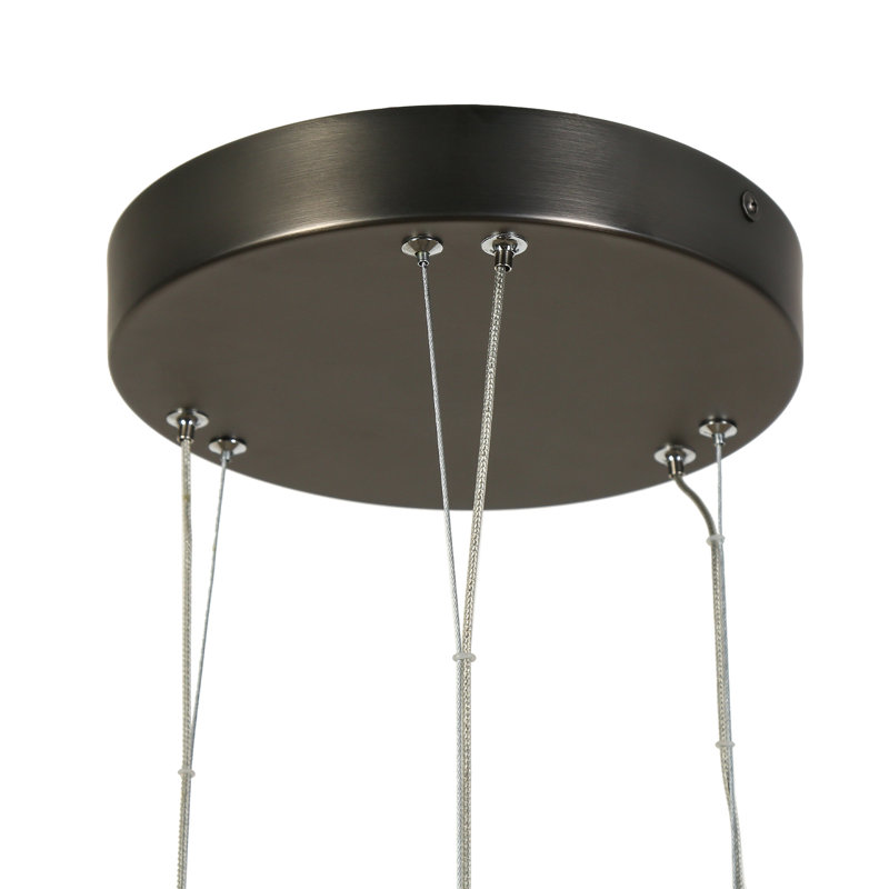 Luminaire suspendu 3 lumières DEL Zeinab