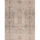 Pantheon Hand Knotted Abstract Area Rug