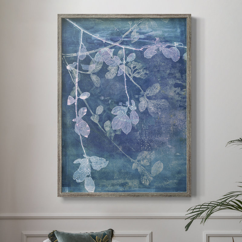 Branching Out VII Framed Print - Solid Wood, 11" H x 9" W