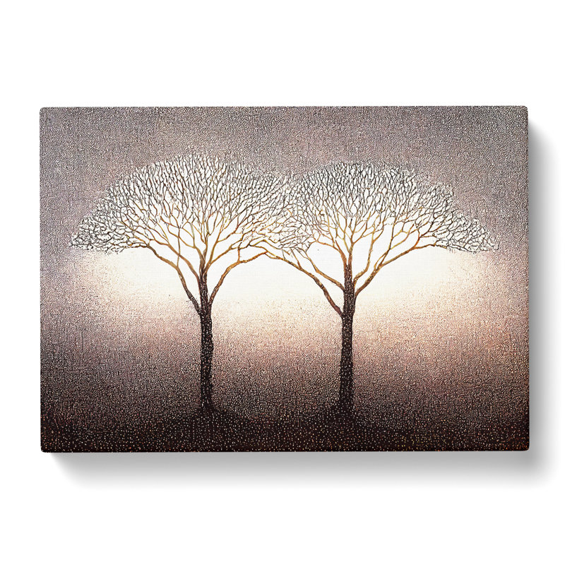 Dazzling Trees - Wrapped Canvas Print, 35cm H x 50cm W x 3cm D