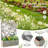 Anacelia Metal Planter Box with Trellis