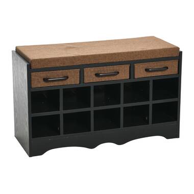 BirdRock Home Navy Linen Cube Organizer Shelf with 4 Storage Bins -  Collapsible Bedroom Fabric Shelves and Cubes - Bed Bath & Beyond - 33828486