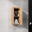 Meuble-lavabo de 30 po avec lavabo et armoire latérale Fianna - Meuble-lavabo de luxe, finition, eau-121112364