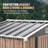 6.4 Ft. W X 4.0 Ft. D Metal Lean-to Storage Shed With Metal Base Frame Kit