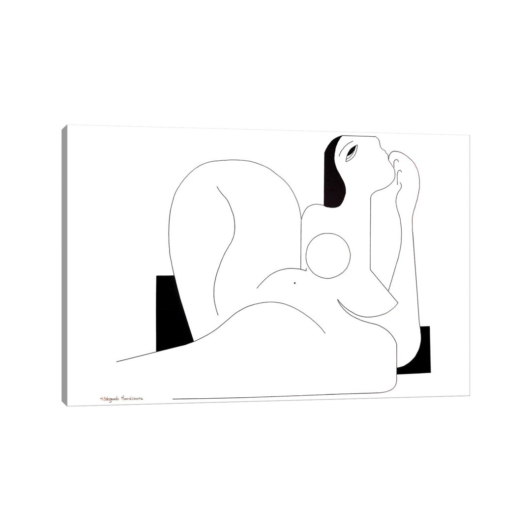 A Feminine Concept in 2119 by Hildegarde Handsaeme - Wrapped Canvas Graphic Art