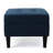 In Navy Blue Fabric With Extra Padding, 23.25D X 28.25W 17.75H, Comfortable Seat For Entryway, 27.98 In. 24.19 18.37 In., Welcoming Addition