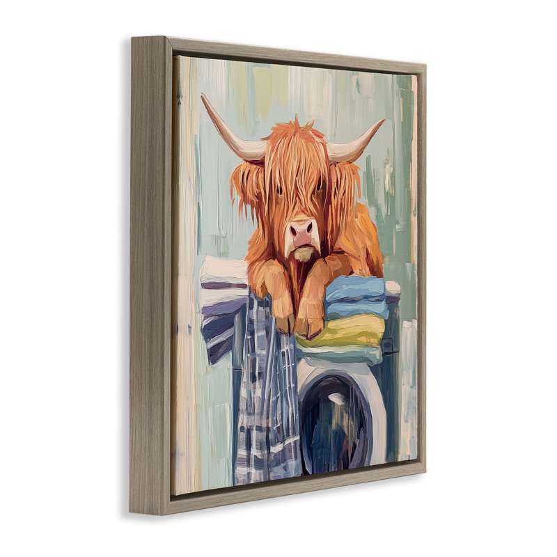 Cadre flottant More Cow, Cadre flottant orme Montalcino, H 18 po x l 18 po