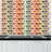 Geometric Pointed 55'' W Kitchen Curtain in