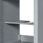 Meuble-lavabo de 20 pouces avec lavabo en céramique, porte à fermeture en douceur et poignée pour un confort optimal-1354759612