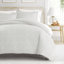 Ensemble de housse de couette à imprimé de vignes et treillis Home-847488376