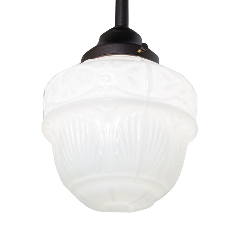 8" Wide Revival Schoolhouse Rochelle Mini Pendant