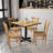 Lyman Ladder Back Wooden Restaurant Chair-23209930-124296863