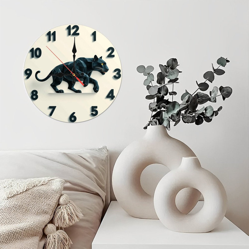Décoration horloge éléphant