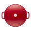 Staub Braisers Sauteuse Chistera 28 cm, Fonte