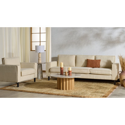 Bugarin Modern 2-Piece Living Room Set